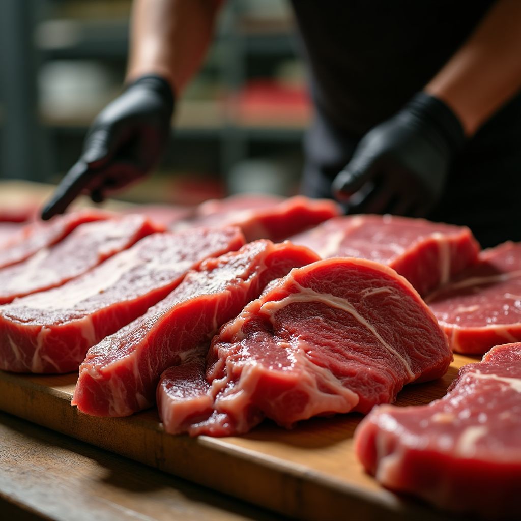 Meat selection process